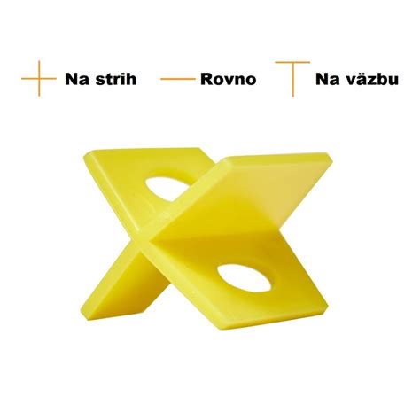 Farebne odlíšené škárovacie krížiky