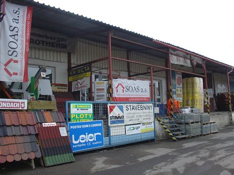 Ukážka širokého sortimentu stavebných materiálov