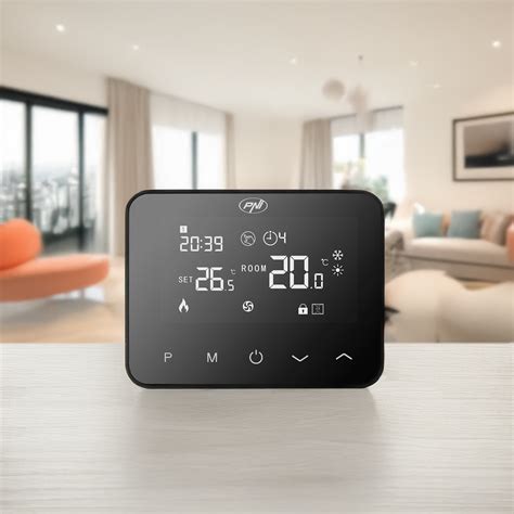 Smart termostat v interiéri