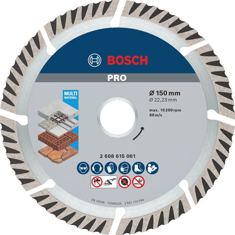 Diamantový kotúč Bosch PRO Multi Material v akcii