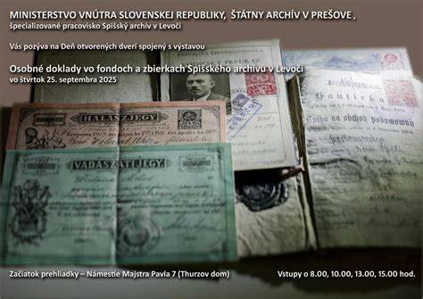 Ukážka dobových archívnych dokumentov