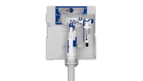 Detail splachovacieho ventilu Geberit typu 212