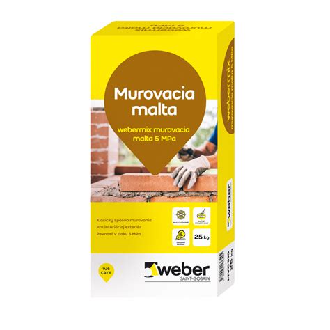 Murovacia a škárovacia malta v balení