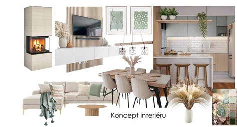 Inšpiračná moodboard pre kuchynský dizajn