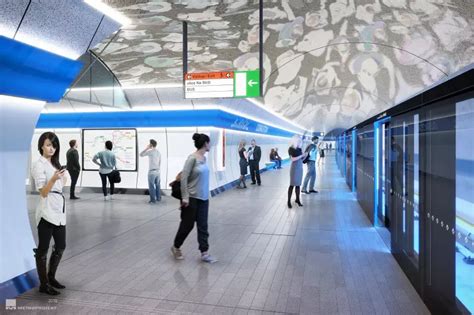Vizualizácia modernizovaného interiéru stanice