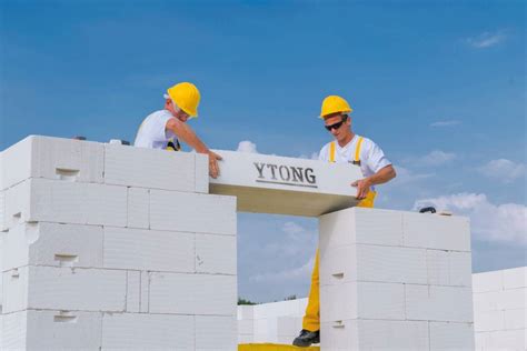 Ytong tvárnice rôznych hrúbok