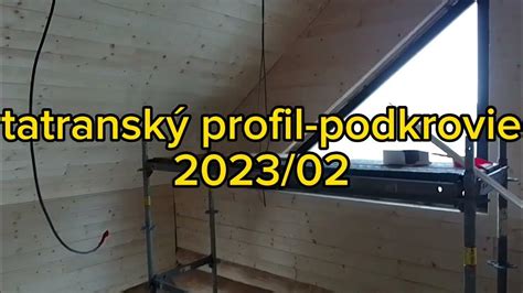 schematické znázornenie montáže tatranského profilu
