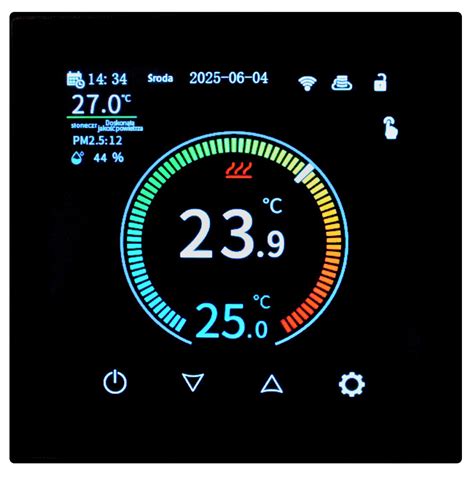 Moderné WiFi/Smart termostaty