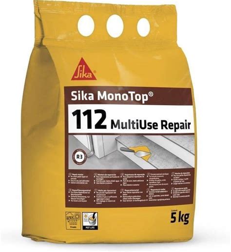 Nádoba s pripravenou maltou Sika MonoTop®-112 MultiUse Repair