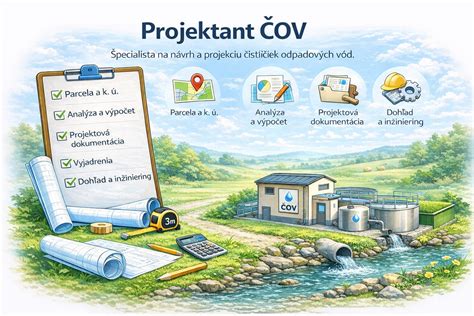 Ilustrácia správnej inštalácie domovej ČOV