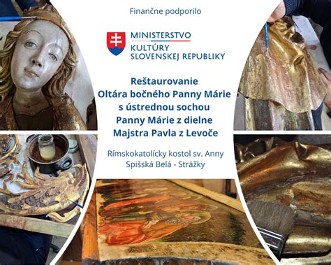 Detail reštaurátorských prác na ikonostase