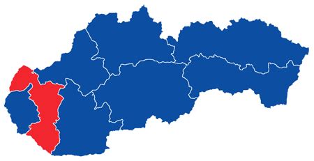 Mapa pokrytia havarijnej služby SIGMA (Bratislavský a Trnavský kraj)