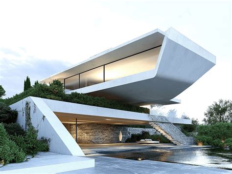 Moderná budova inšpirovaná gréckou architektúrou