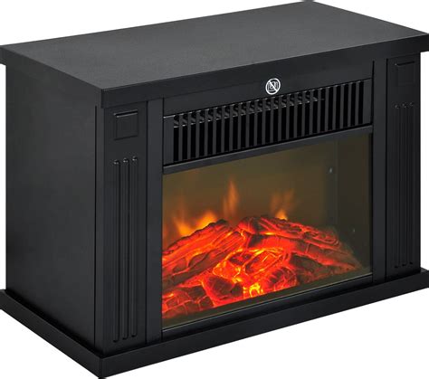Detail LED efektu plameňa v dekoračnom krbe