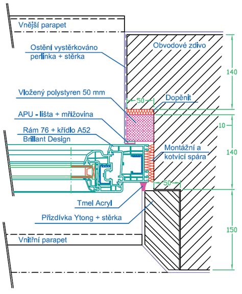 Detail inštalácie plastového obkladu systémom pero-drážka