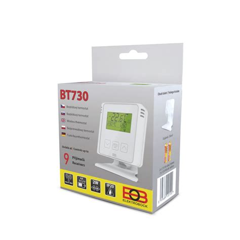 Bezdrôtový termostat T15RF a prijímač