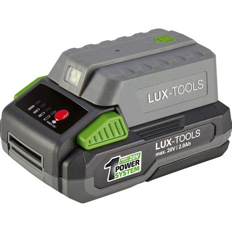 Akumulátorová platforma LUX-TOOLS 1 PowerSystem s rôznymi nástrojmi