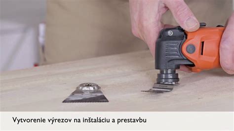 Precízne ponorné rezy do dreva s Fein MultiMaster