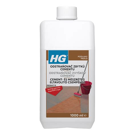 Obal produktu HG odstraňovač zvyškov cementu