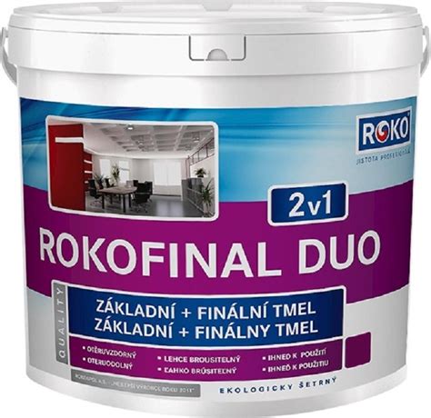Aplikácia tmelu Rokofinal Duo 2v1 na sadrokartónové škáry
