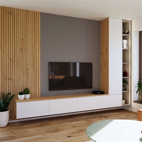 Ukážka moderného betónového obkladu v minimalistickom interiéri