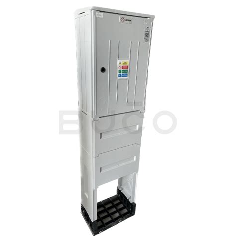 Elektromerový rozvádzač zapustený do fasády