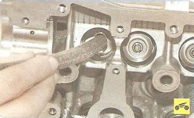 Lapovanie ventilu v sedle