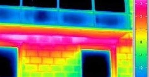 znázornenie tepelných mostov pomocou termovízie