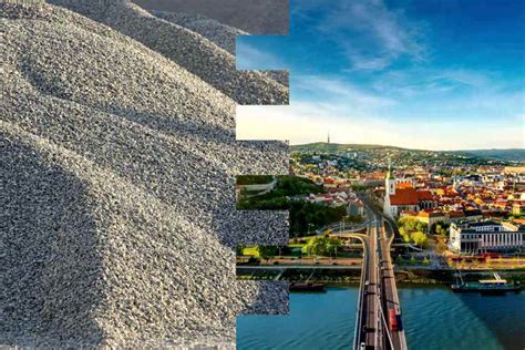 Ukážka použitia rôznych druhov dekoračného štrku v záhradných záhonoch