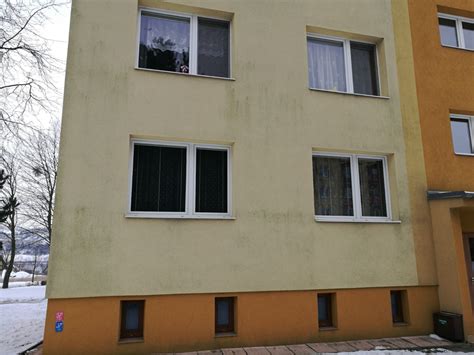 Zateplená fasáda bytového domu