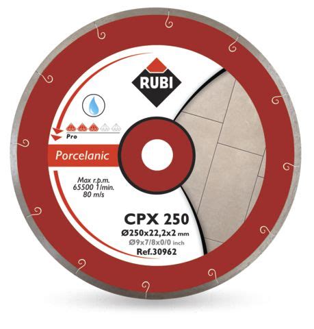 Diamantový kotúč RUBI CPC 250 PRO