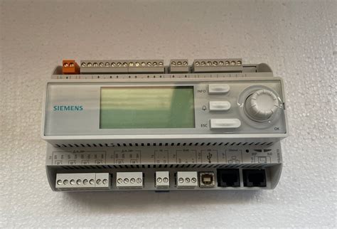 Schéma riadiacej jednotky peletového kotla Siemens Climatix