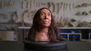 Rekonštruovaná tvár Neandertálky Shanidar Z