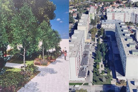 Mapa zrekonštruovaných verejných priestranstiev vo Vrakuni
