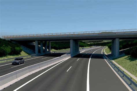 Vizualizácia modernizovanej cesty I/65 v Turci