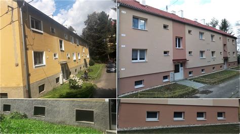 Bytový dom pred a po zateplení