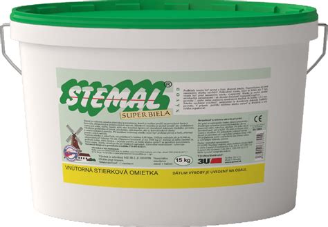 Rôzne veľkosti balení stierky STEMAL