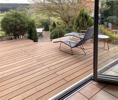 Štýlová drevená terasa z teakového dreva