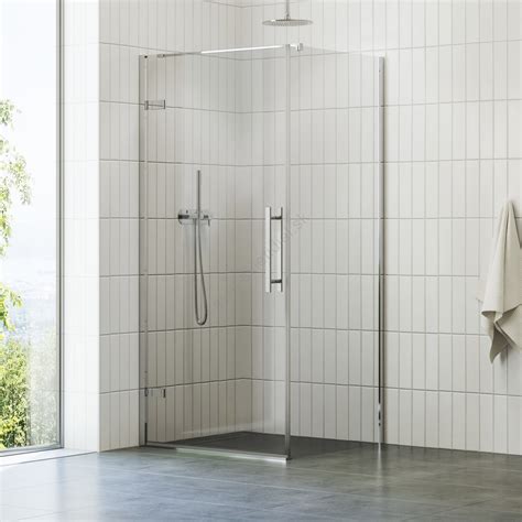 Moderný walk-in sprchový kút