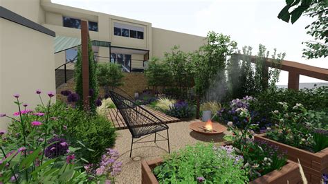 Strešná záhrada s rôznymi rastlinami