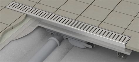 Detailné spracovanie mriežky líniového žľabu ALCAPLAST