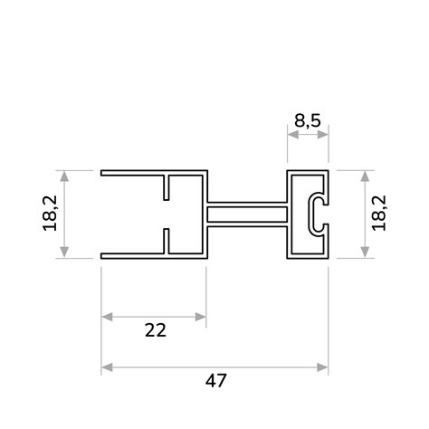 Porovnanie prierezu STANDARD a PREMIUM PVC profilu madla