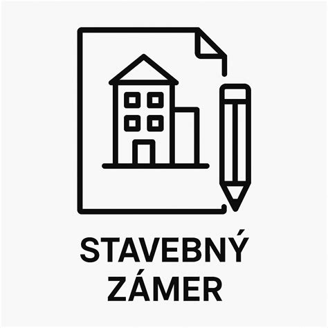 Informácie o stavebnom zámere
