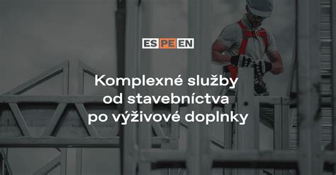 Komplexné služby v stavebníctve
