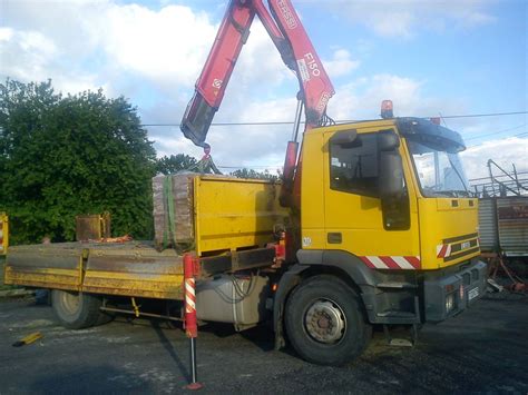 Preprava stavebného materiálu nákladným vozidlom