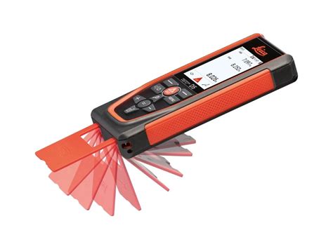 Laserový merač vzdialenosti Leica DISTO D1 v ruke