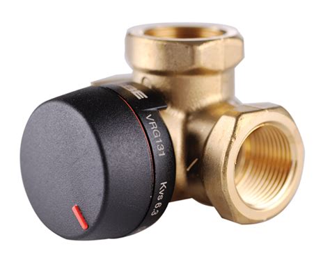 Trojcestný termostatický ventil