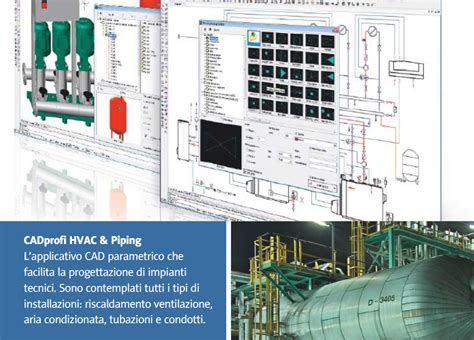 Rozhranie softvéru CADprofi HVAC & Piping
