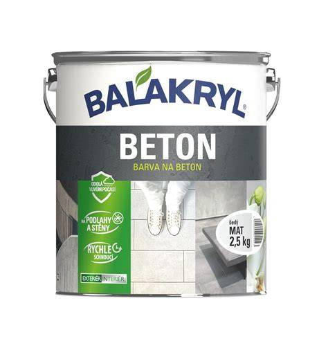Farebné možnosti lakov na betón