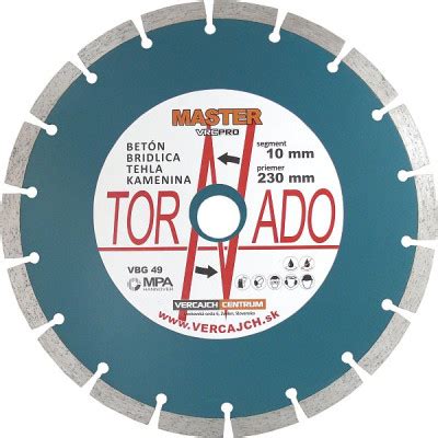 Diamantový kotúč TORNADO MASTER v akcii